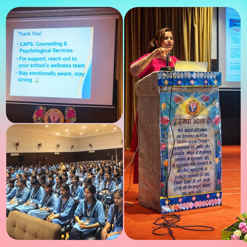 Mastering Emotions for Academic and Personal Excellence: A Seminar on Managing Mood & Motivation at BVM Kitchlu Nagar, Ludhiana